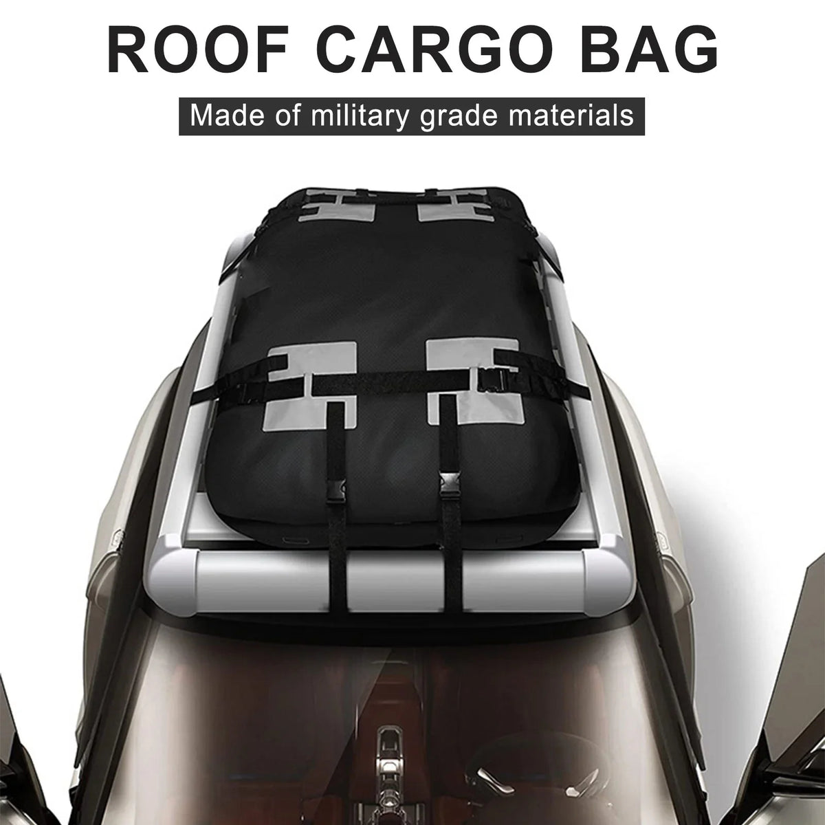 Waterproof Car Roof Top Rack Carrier Cargo Bag Luggage Sizetorage Cube Bag Travel