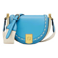 Fendi Moonlight Cyber Blue Leather Sizeatchel Crossbody Bag