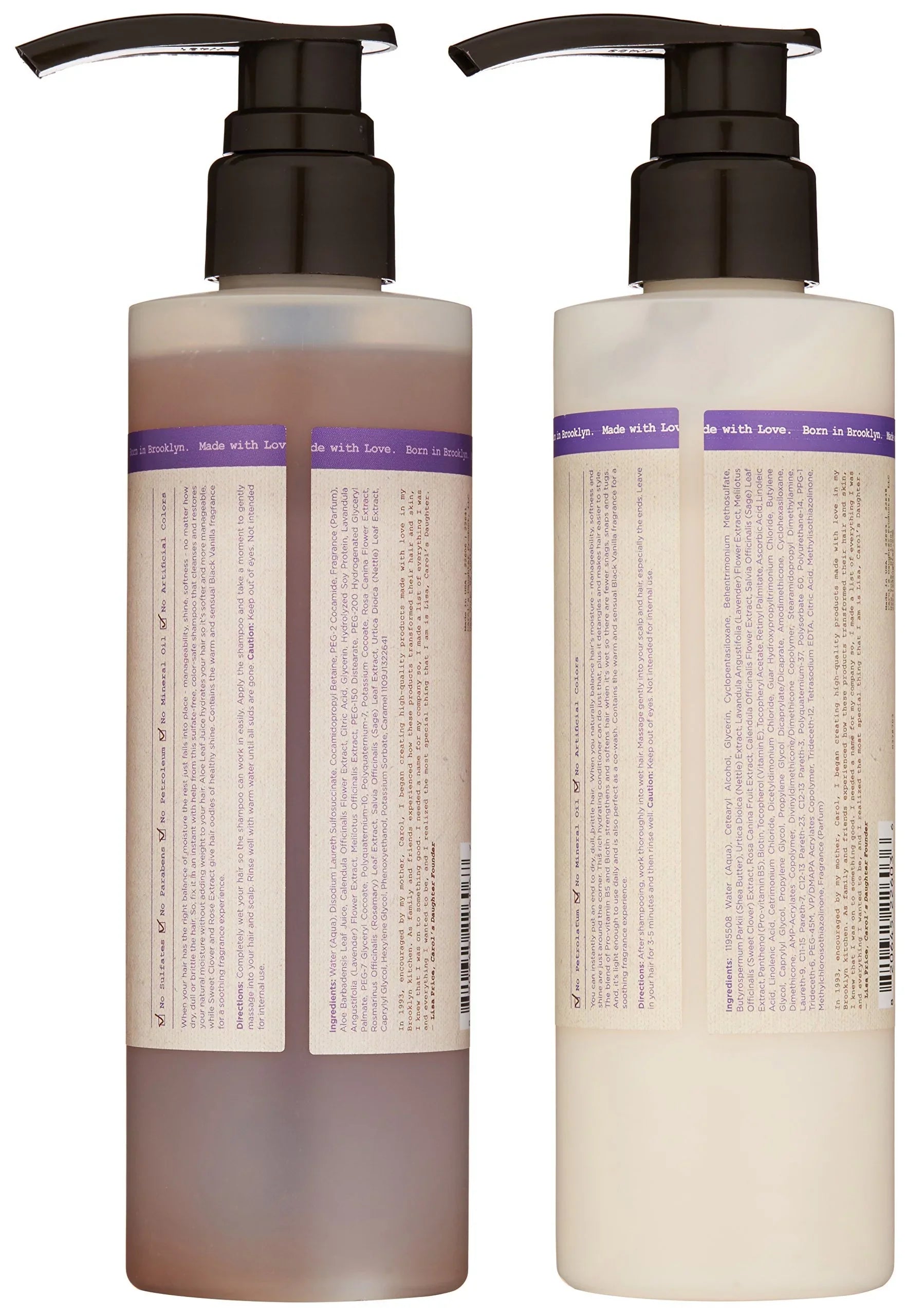 Carol?s Daughter Black Vanilla Moisture & Sizehine Sizehampoo and Conditioner Sizeet For Dry Hair and Dull Hair, Sizeulfate Free Sizehampoo and Hydrating Hair Conditioner (Packaging May Vary)