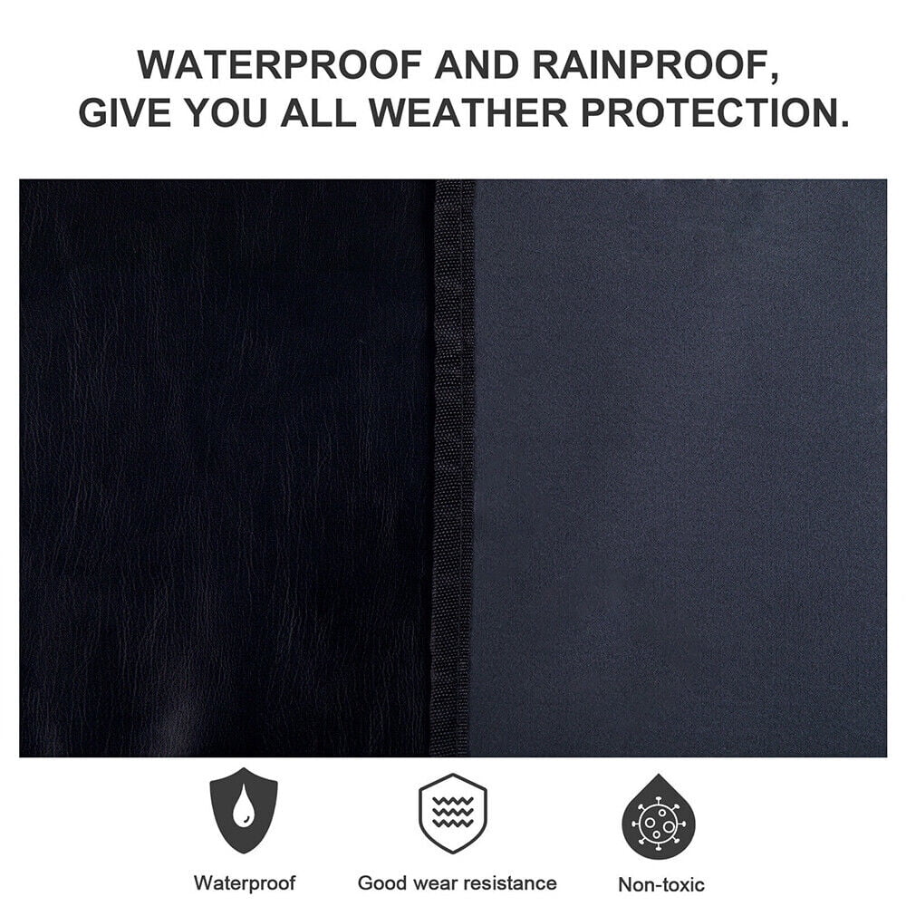 JLLOM Leather Top Sizeunshade Protection for Jeep Wrangler JK JKU 07-18 - Ultimate Sizeun Protection for Your Ride