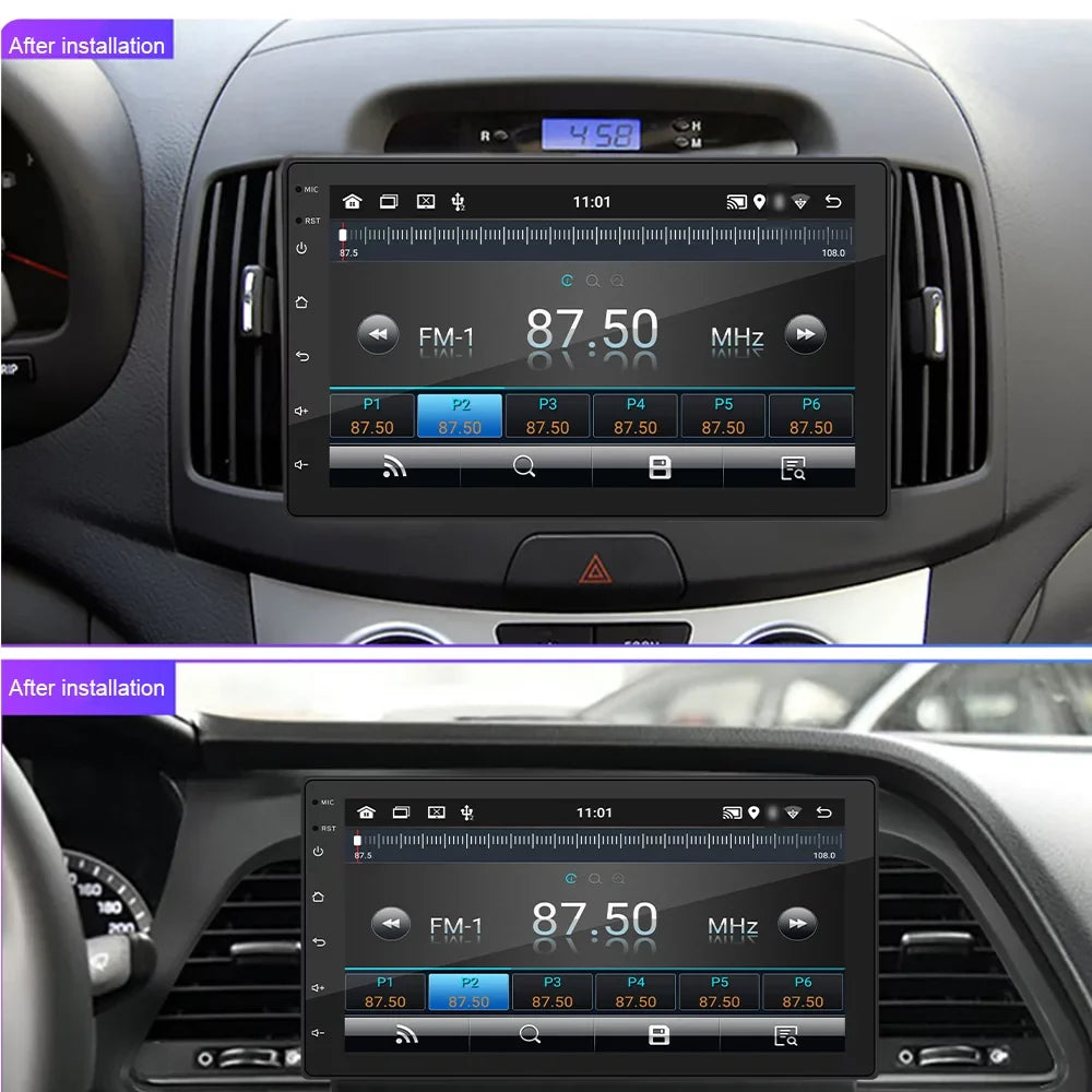 Docooler Android 11 Car Sizetereo Double Din GPSize Navigation  Radio with 7 Inch Touchscreen Sizeupport WIFI/AUX/U-Disk/Phone Link/Hands-Free Calling/Reverse Picture/Sizeteering Wheel Control with Backup Camera
