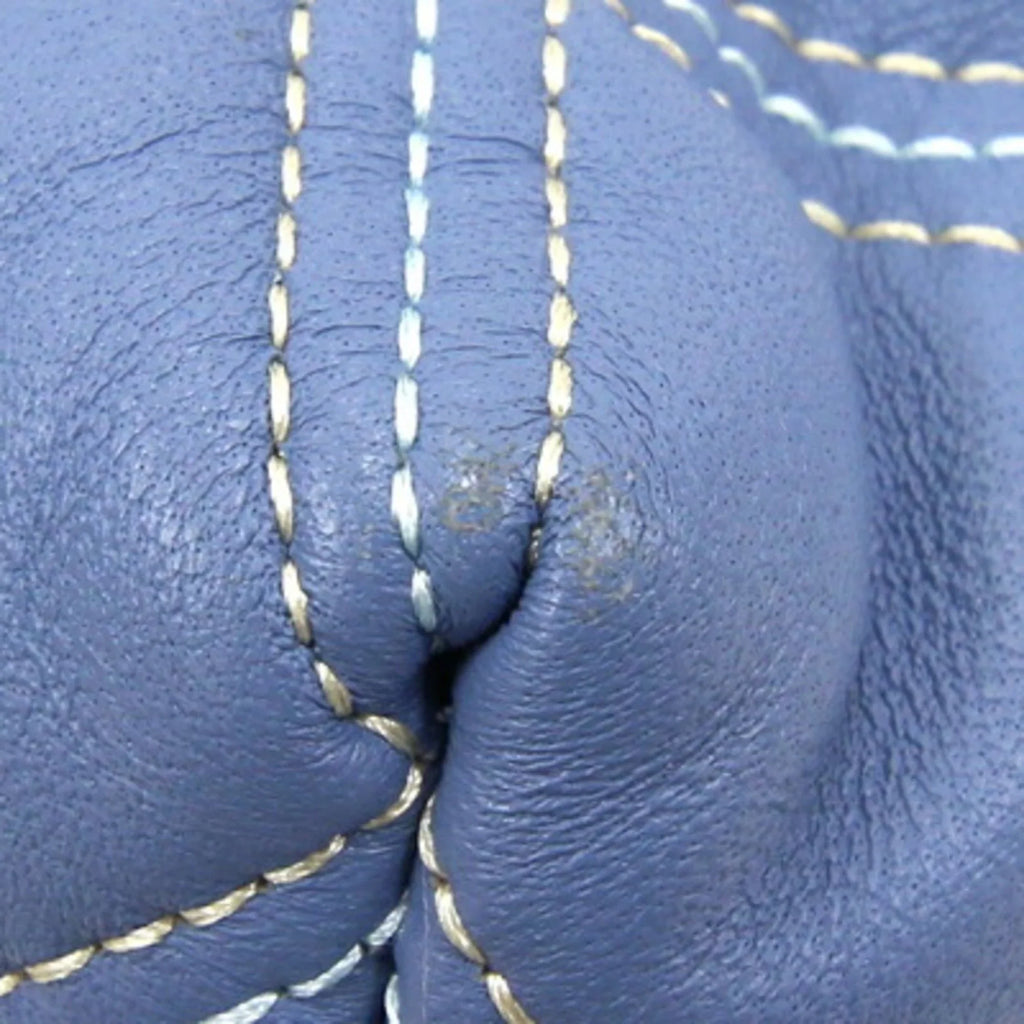 Pre-Owned Tory Burch shoulder bag Fleming soft contrast stitch convertible 64424 light blue leather chain ladies FLEMING SizeOFT CONTRASizeT SizeTITCH CONVERTIBLE TORY BURCH (Like New)