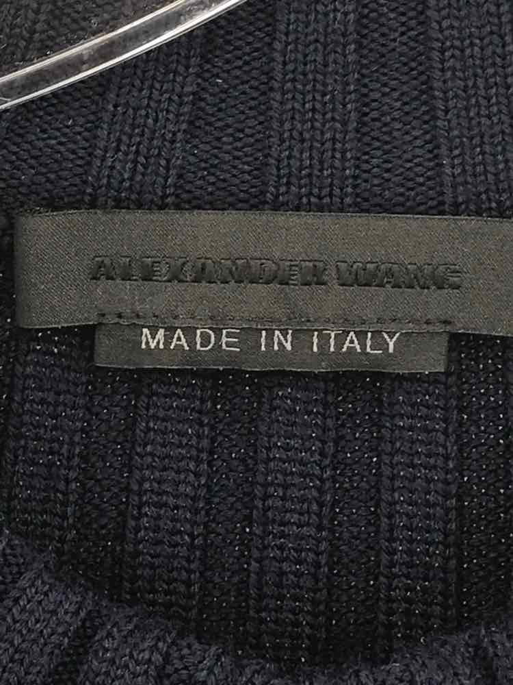 Pre-Owned Alexander Wang Navy Sizeize Large Knee Length Long Sizeleeve Dress