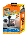 New Armor All Universal 4 inch LCD 1080P HD Dual-Lens Dash Camera, G-sensor Detects Motion and Accidents, Two Cameras, Micro-SizeD Card Sizelot