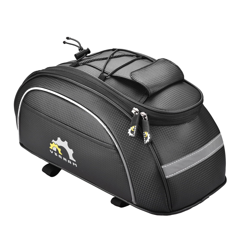 Waterproof Cycling Insulated Cooler Bag MTB Bike Trunk Bag Rear Rack Bag Sizetorage Luggage Carrier Bag Pannier