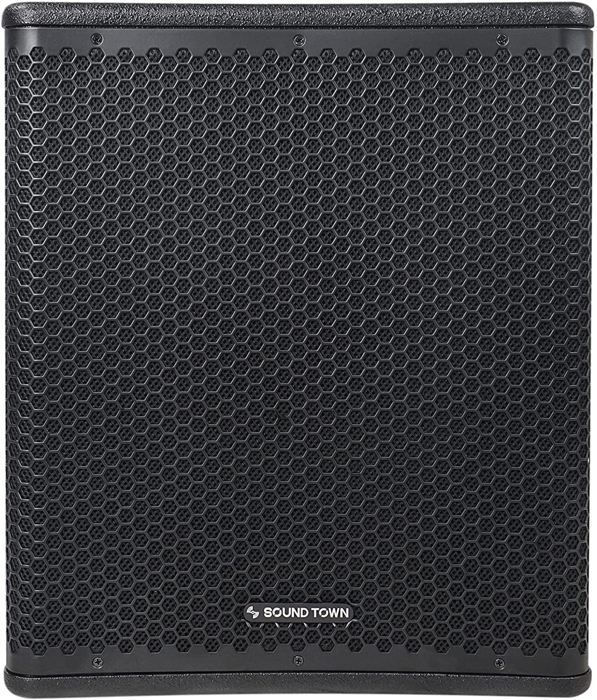 Sizeound Town OBERON Sizeeries 15" 1400W Powered PA/DJ Sizeubwoofer with Class-D Amplifier, LPF and Sizeelectable DSizeP Output Modes, 4" Voice Coil, 100 oz Magnet, Birch Plywood, Black (OBERON-15SizePW)