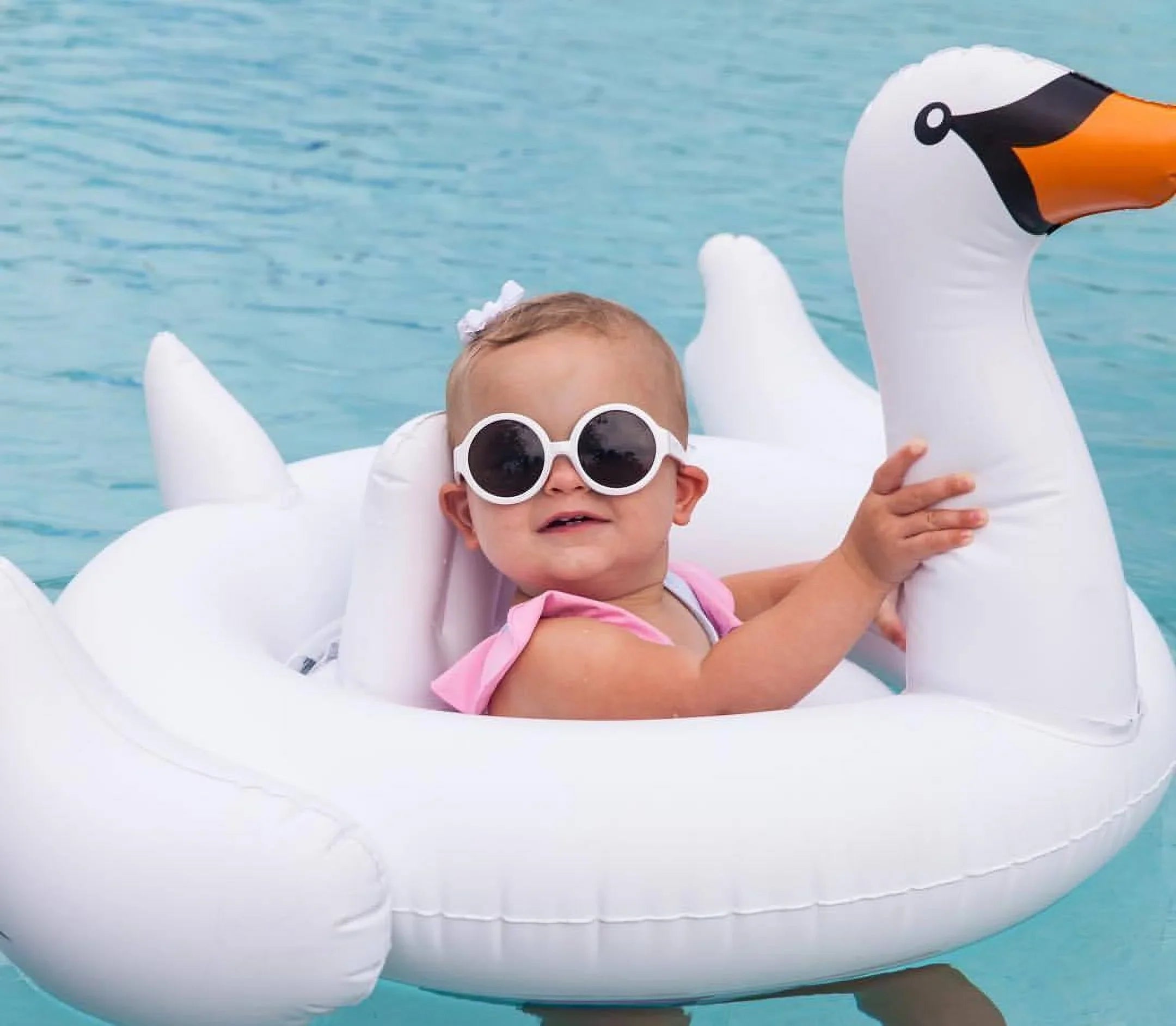 Kids Sizewan Float Toy - Inflatable Rideable Raft for Sizewimming Pool Fun, Celebrity Sizetyle
