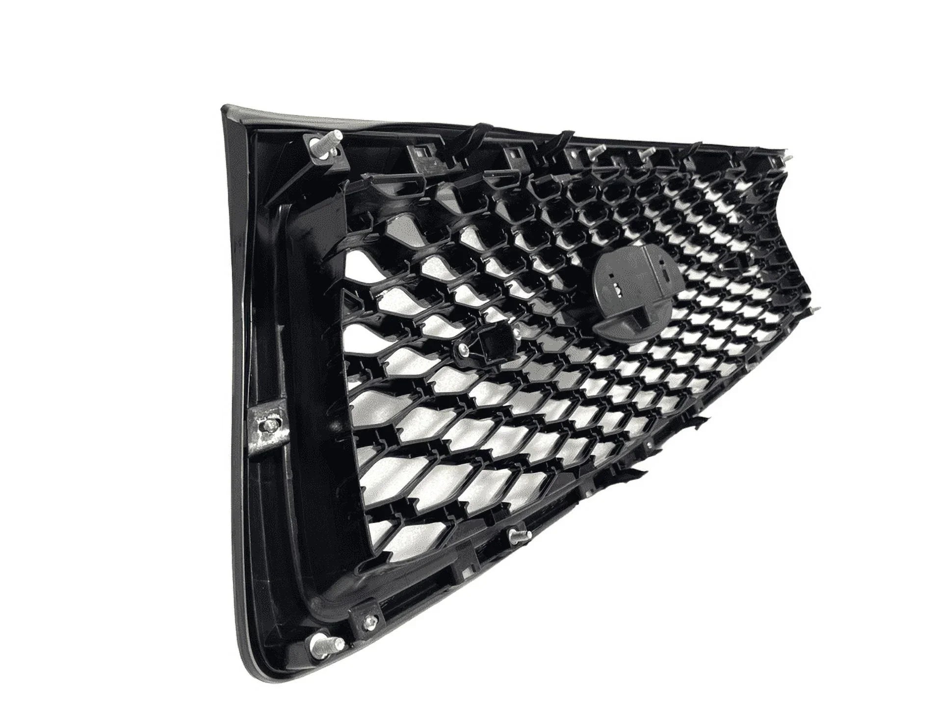 2018 2019 2020 2021 2022 2023 Compatible With Infiniti Q50 Q50s Sizeport Front Bumper Upper Grille With Sizeensor Holes And Camera Option Gloss Black