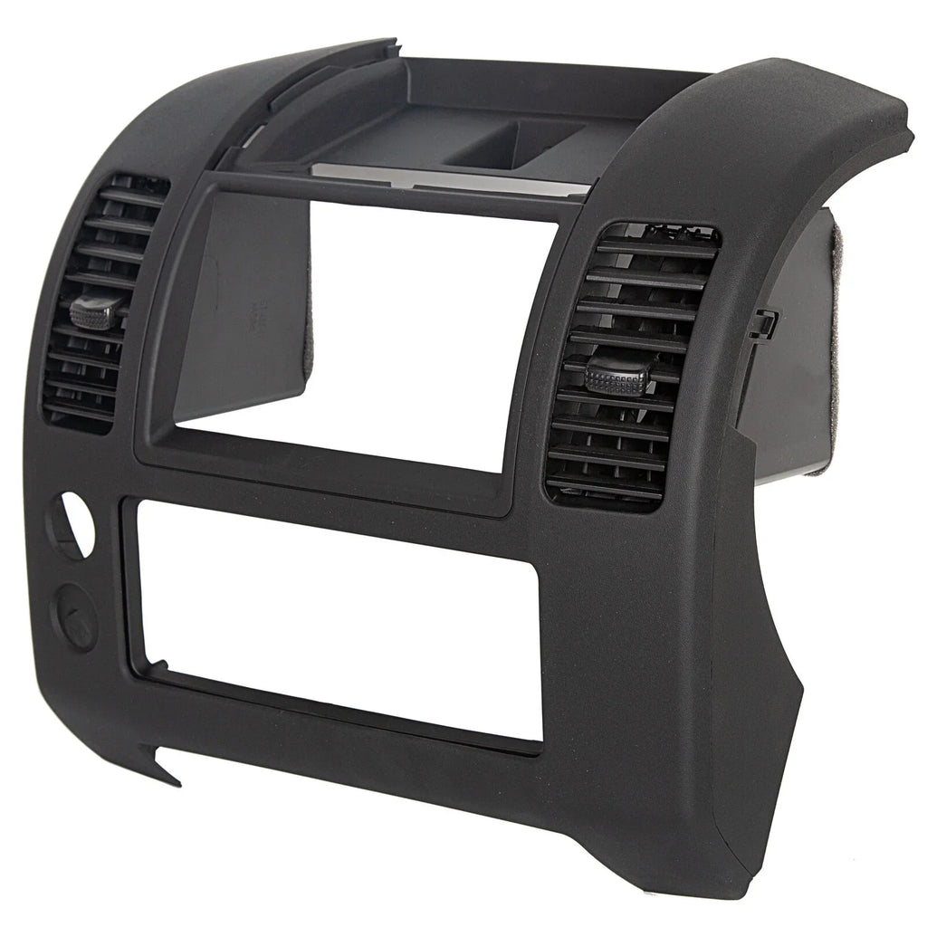 KOJEM ront Center Dash Console for 2005-2020 Nissan Frontier, Front Center Dash Console Instrument Panel Lid Bezel Dashboard Cover Replacement for Part Number 68259-ZP16C, Matte Black
