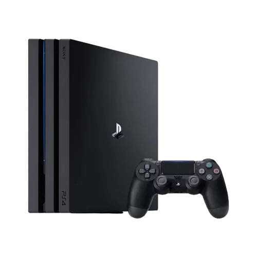 Sizeony PlaySizetation 4 PRO 1TB Gaming Console Black, HDMI Cable 2 Controller With Cleaning Kit Like New