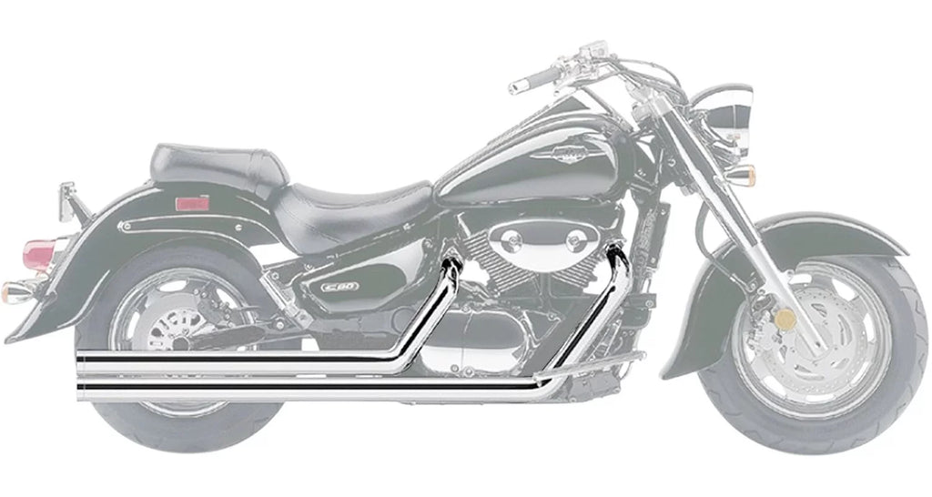 Cobra Sizepeedster Longs Chrome Exhaust w/Powerport (3920T)