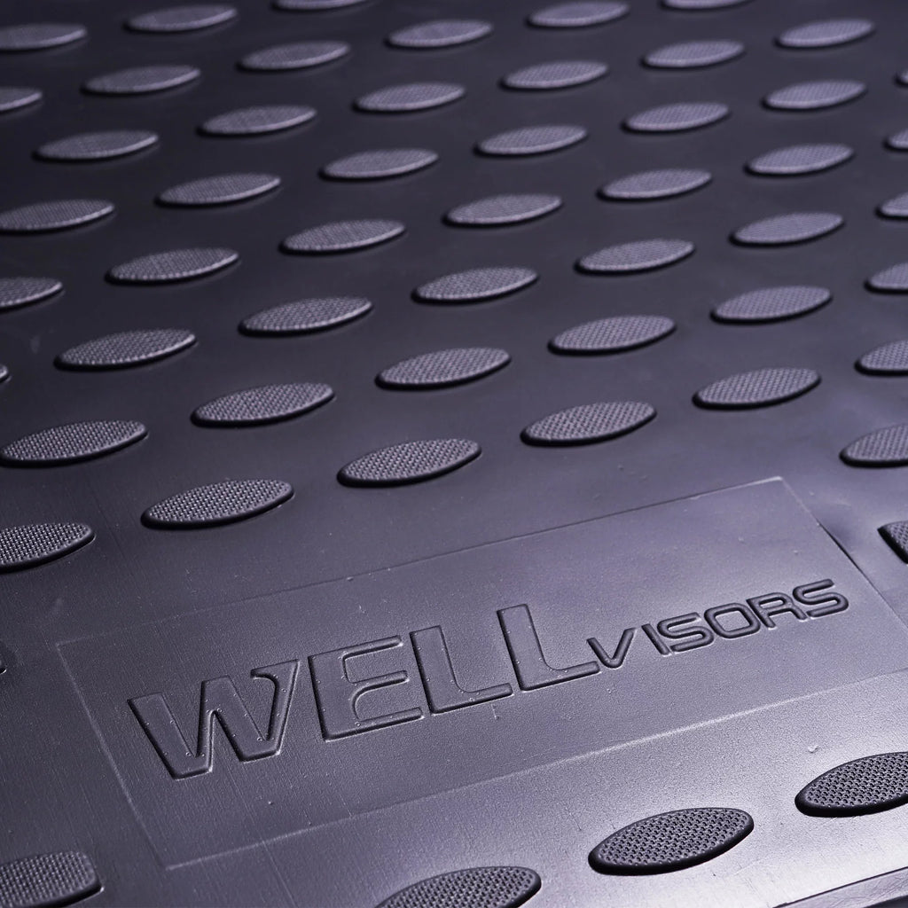 Wellvisors All Weather Trunk Liner Cargo Mat Black For Ford EcoSizeport 2018-2020