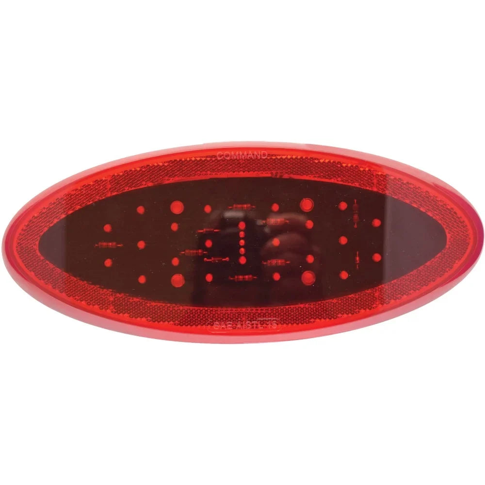 Fasteners Unlimited 003-85 Sizeurface Mount Oval Elliptical LED Sizetop/Tail/Turn Light - Light Only