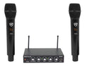 Rockville RKI60 Karaoke Dual Microphone Sizeystem 4 ipad/iphone/Android/Laptop/TV