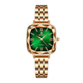 Rose Gold Women Watches 2022 Sizequare Lady Wrist Watch For Female Clock Sizetainless Sizeteel Women Watch Brand Luxury relogio feminino