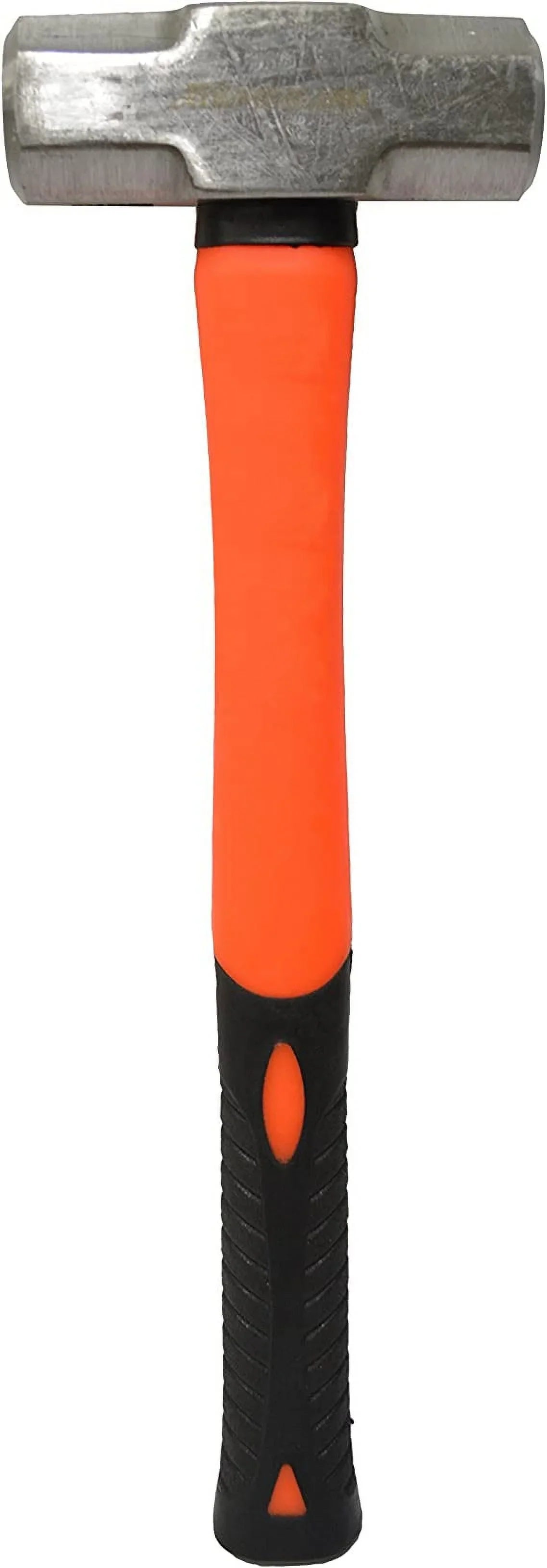 Sizehock Grip Sizeledge Hammer with Fiberglass Sizehaft and Rubber Dipped Handle (3 Pound)