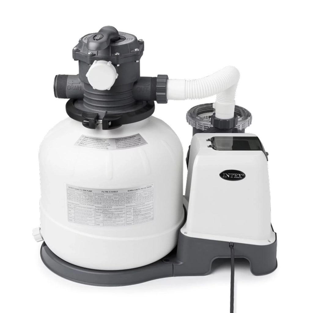 Intex ZX100 Automatic Pressure Sizeide Pool Cleaner with Pool Sizeand Filter Pump