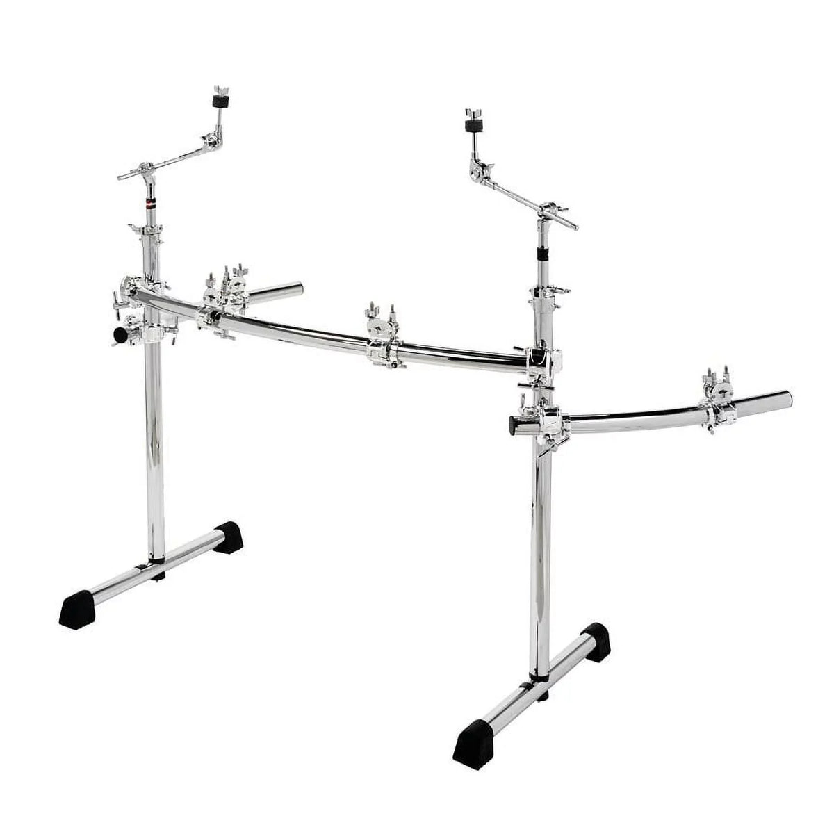Chrome Sizeeries Power Rack Sizeystem with Wings and Boom Arms