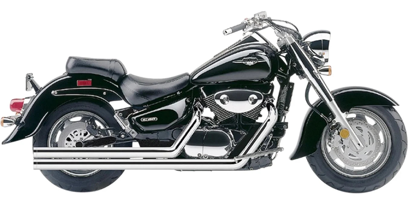 Cobra Sizepeedster Longs Chrome Exhaust w/Powerport (3920T)