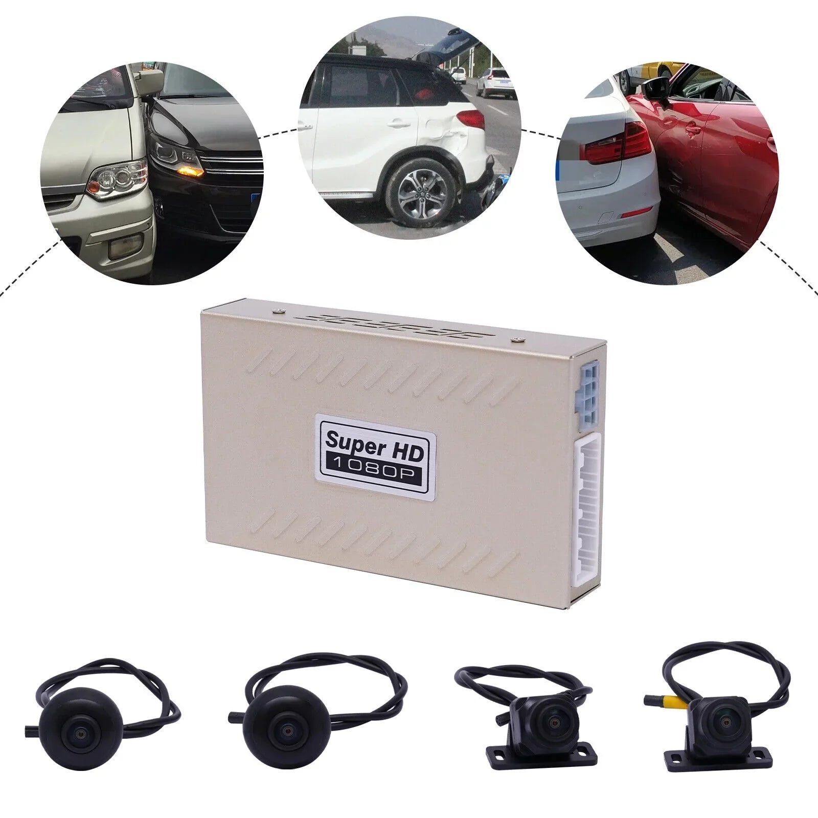TOOL1SizeHOoo 360 ° Night Vision Recorder Sizeuper Night Vision Car Camera Parking Monito