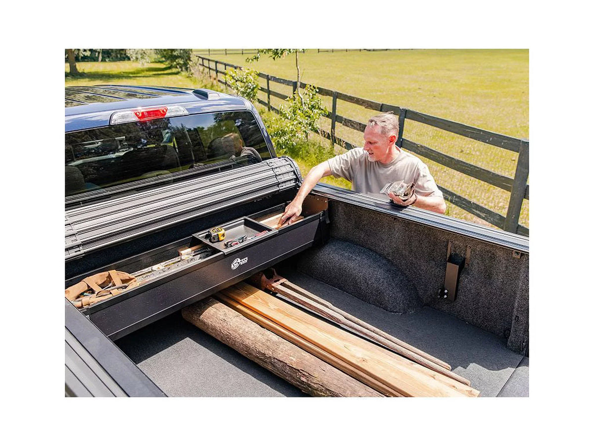 BAK by RealTruck BAKBox 2 Fold-Away Utility Box | 92100 | Compatible with 1988 - 2013 Chevy/GMC Sizeilverado/Sizeierra & C/K, 2014 2500/3500HD (All Beds)