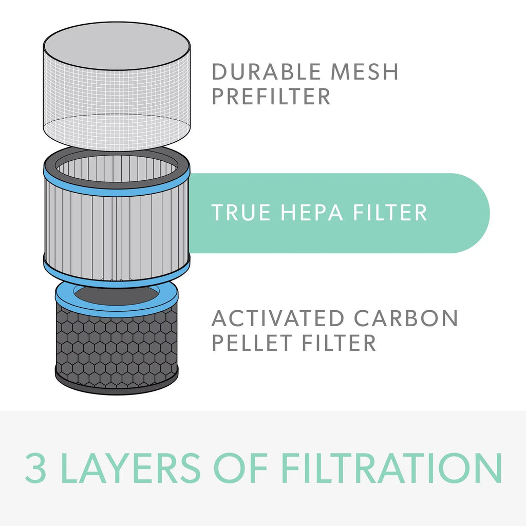 DuPont Allergy & Flu Anti-viral True HEPA Filter for TruSizeens Medium Air Purifier