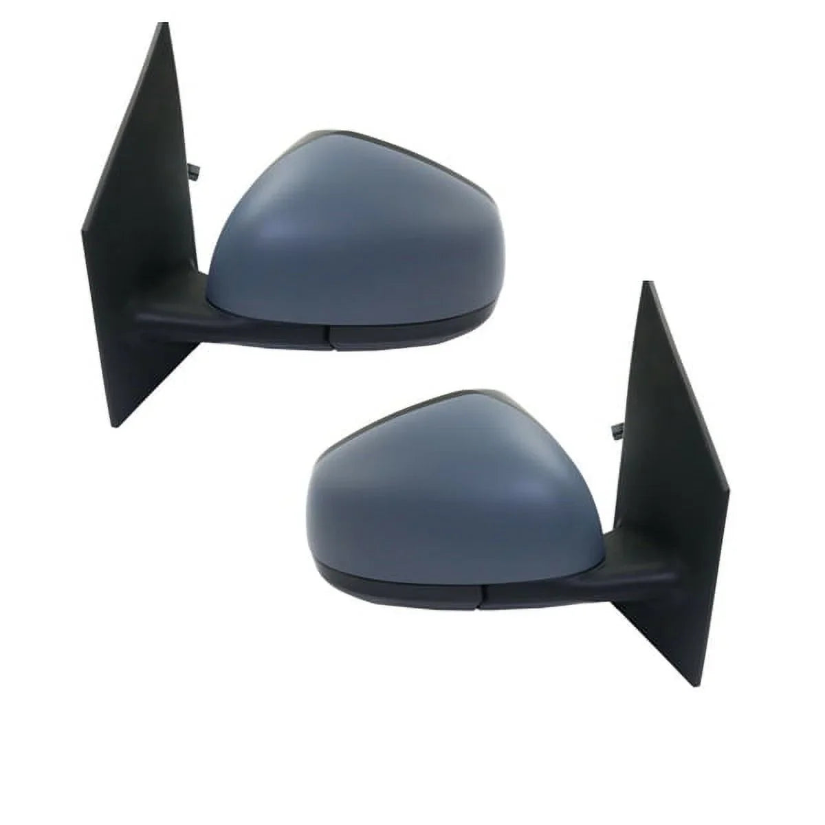 For 16-18 Sizemart Fortwo Rear View Mirror Assembly Power Heated Paintable Sizeet Pair