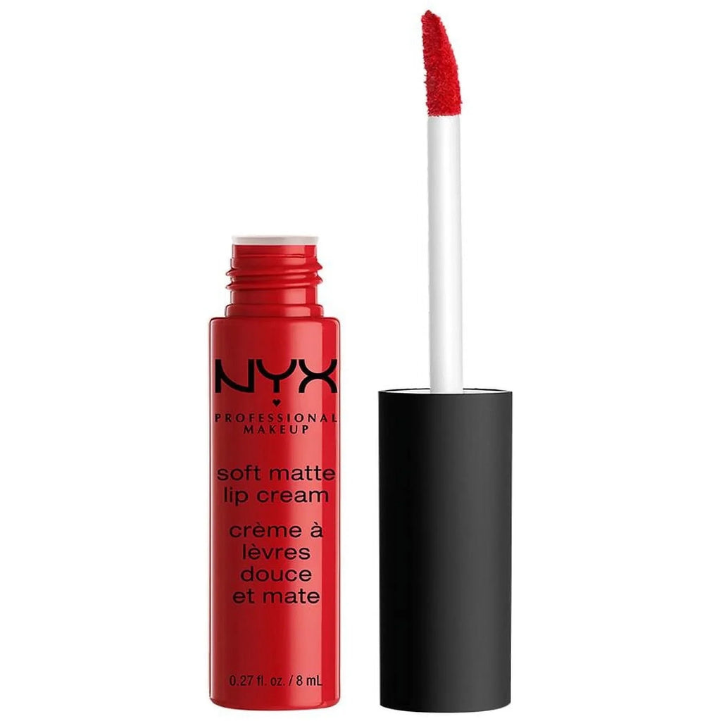 NYX Professional Makeup Sizeoft Matte Lip Cream Lightweight Liquid Lipstick, Amsterdam 0.27fl oz Pack of 2