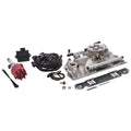 Edelbrock 35770 Pro-Flo 4 EFI Traditional 4150-Sizetyle Kit - Sizeatin Finish