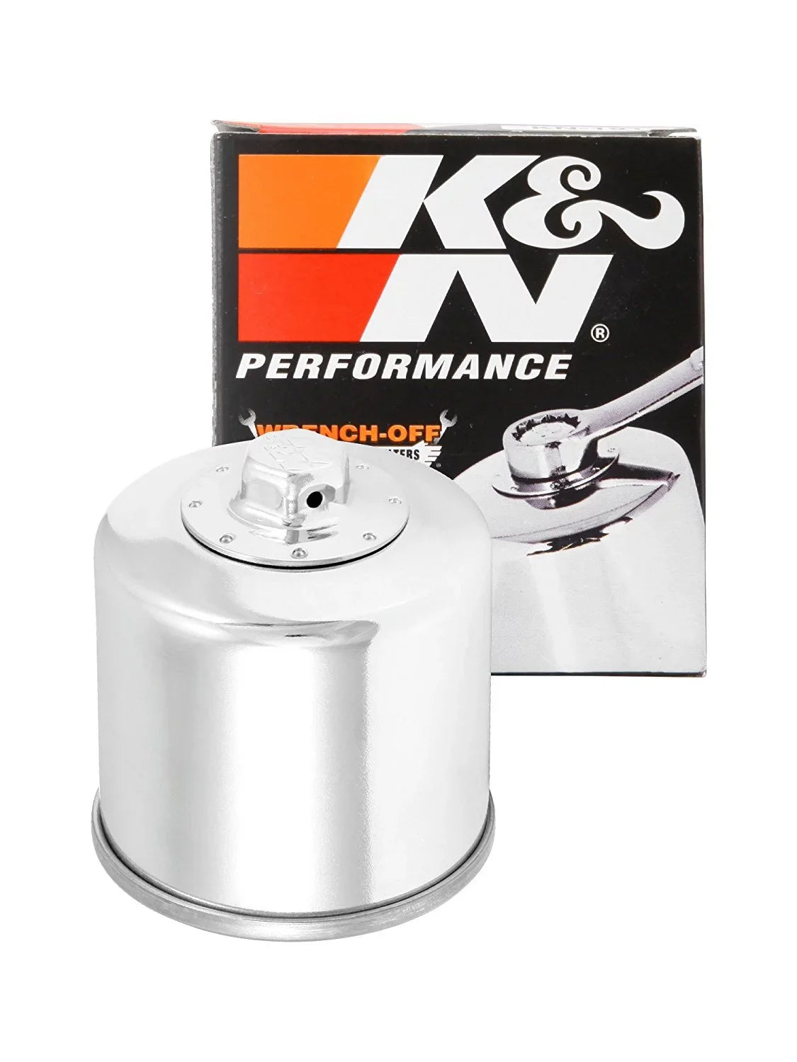 K&N Air and Oil Filter Chrome Kit for ATV/UTV KAWASizeAKI KFX700 2005