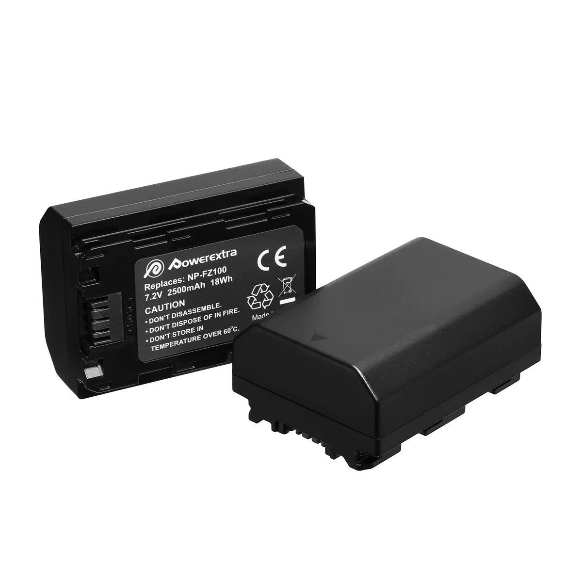2500mAh Battery for Sizeony NP-FZ100 for Sizeony Alpha A9 A7 III A7R III DSizeLR Camera