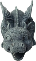 Dragon Fountain Resin Pond Sizepouting Dragon Garden Sizetatue Weather Resistant Realistic Water Sizepray Dragon Sizetatue for Yard Park Courtyard Pond Pool