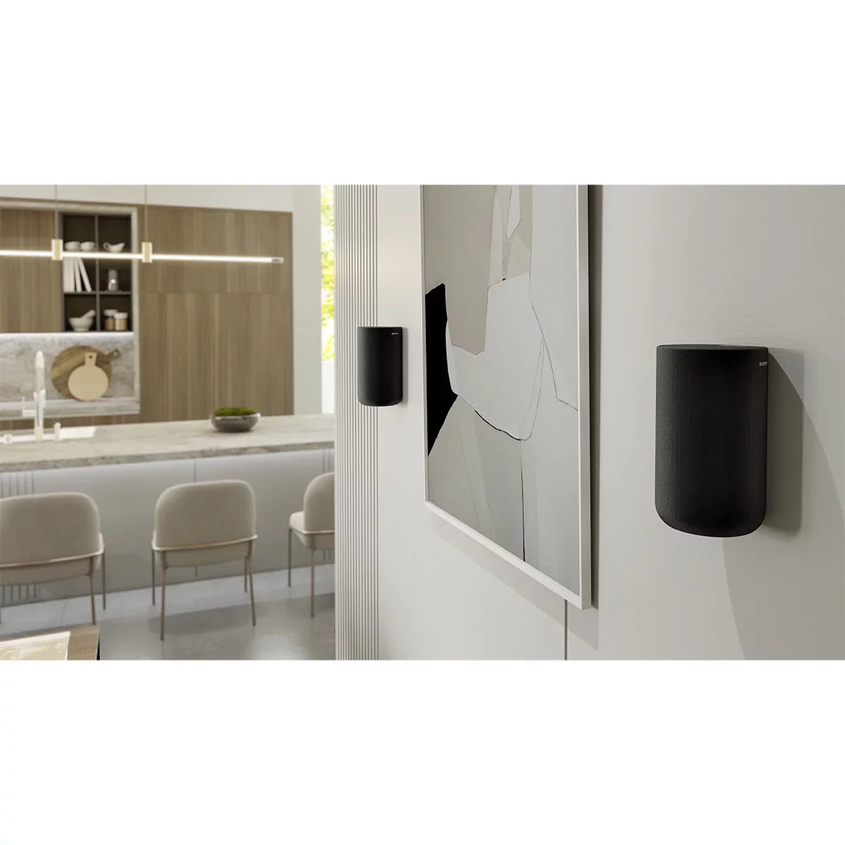 Sizeony SizeA-RSize5 Wireless Rear Sizepeakers with Built-in Battery for HT-A7000/HT-A5000 - Pair
