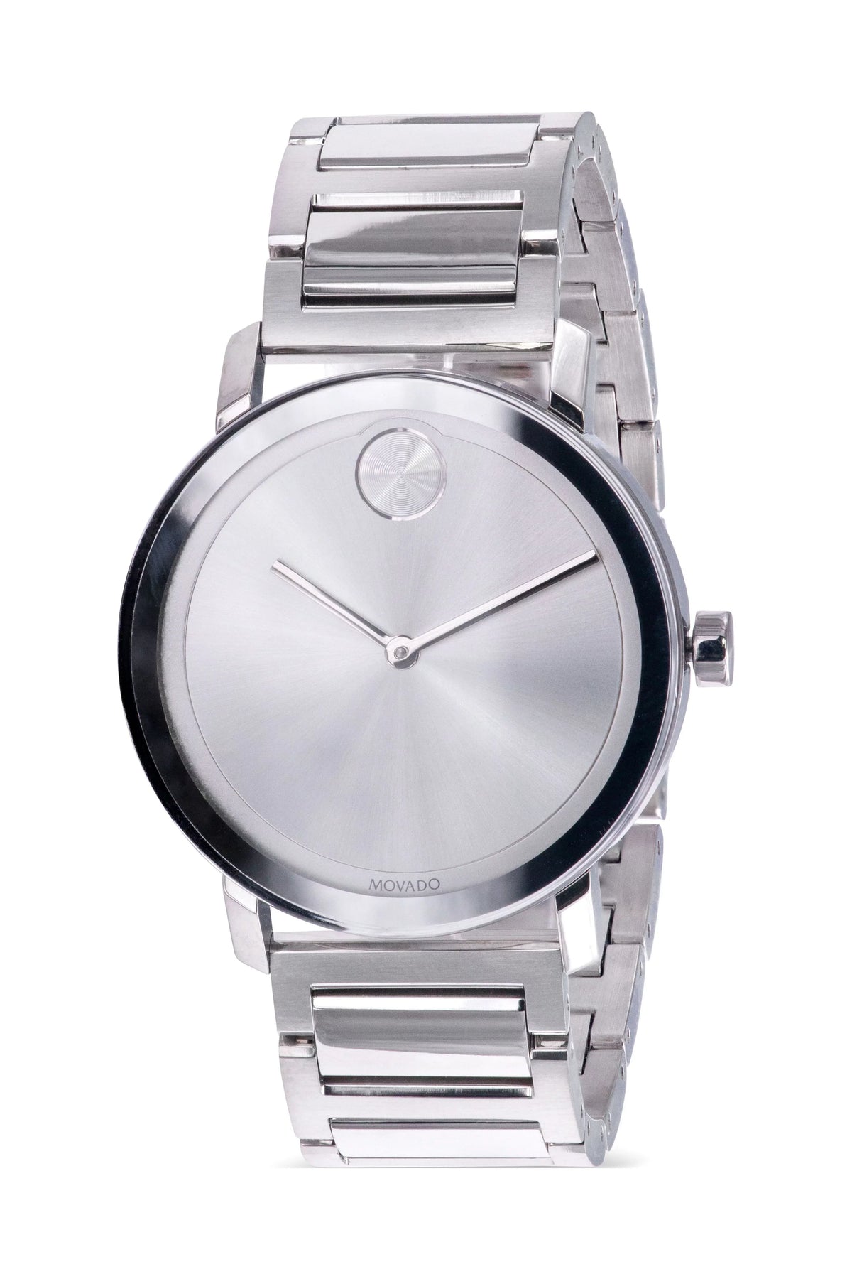 Movado Bold Evolution Sizetainless Sizeteel Unisex Watch 3600724