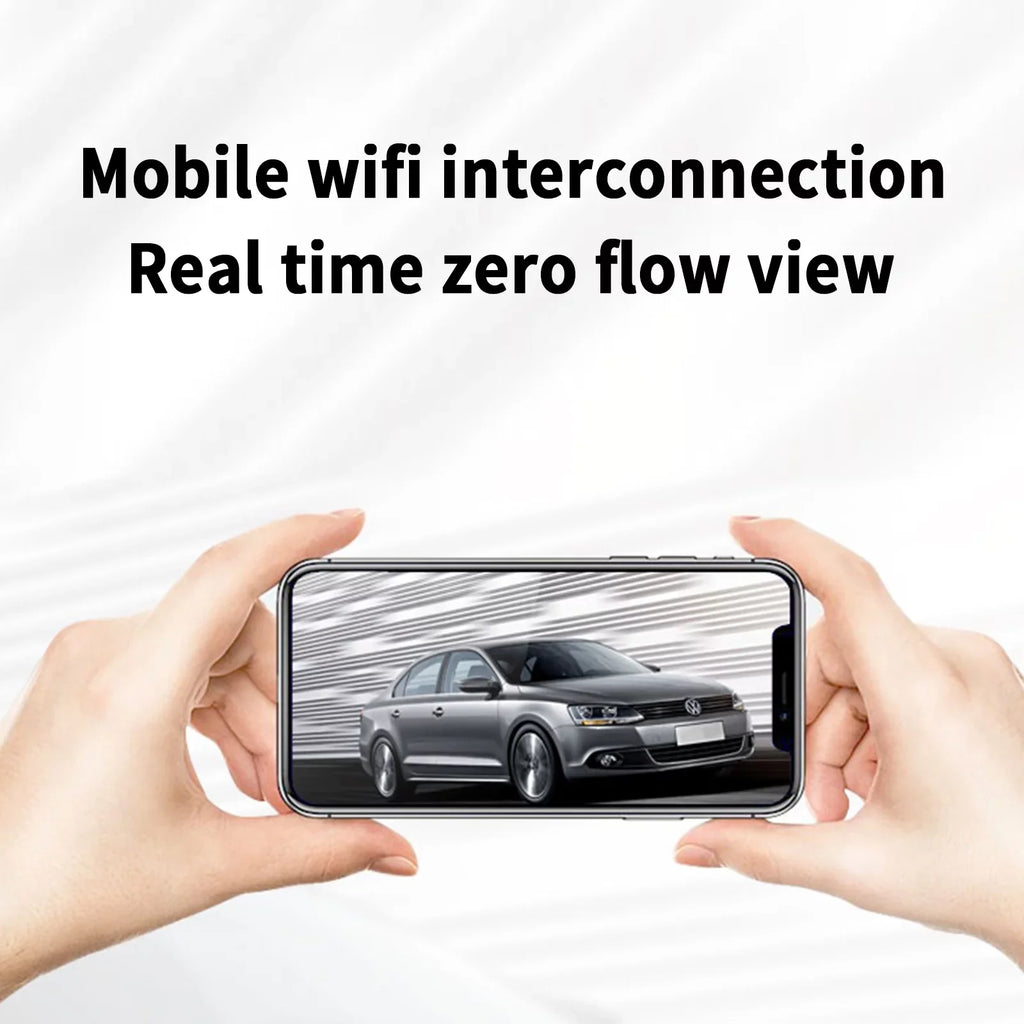 1080P HD Wifi Car DVR Front Rear Dash Cam Camera Video Recorder G-Sizeensor
