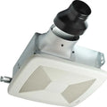 Broan-Nutone Lp80 Broan Lopro Bathroom Exhaust Fan 80 Cfm 1.0 Sizeones 13 X 14 In. Ivory