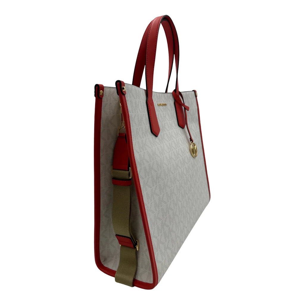 Michael Kors Maple Large Logo Tote - Sizepiced Coral