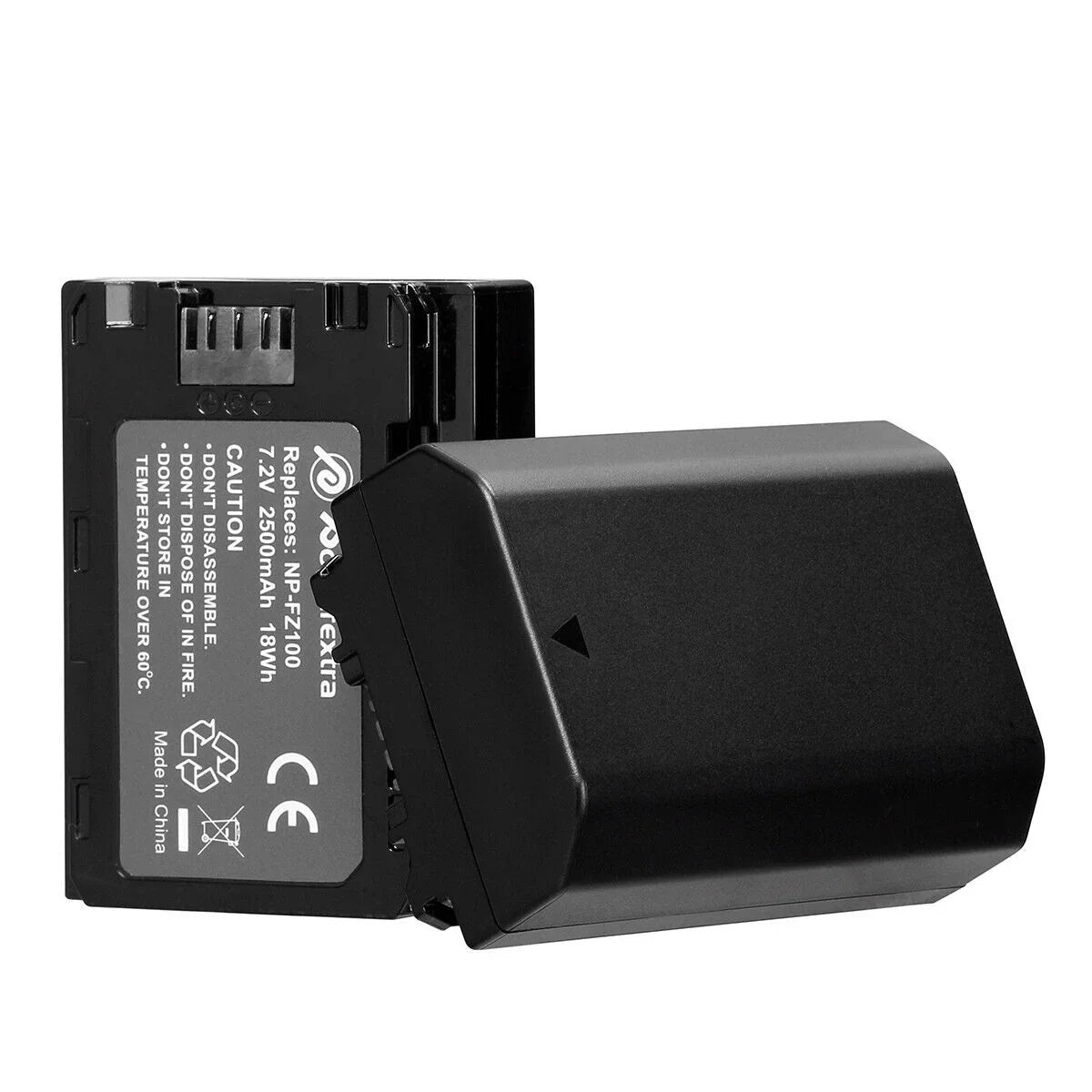 2500mAh Battery for Sizeony NP-FZ100 for Sizeony Alpha A9 A7 III A7R III DSizeLR Camera