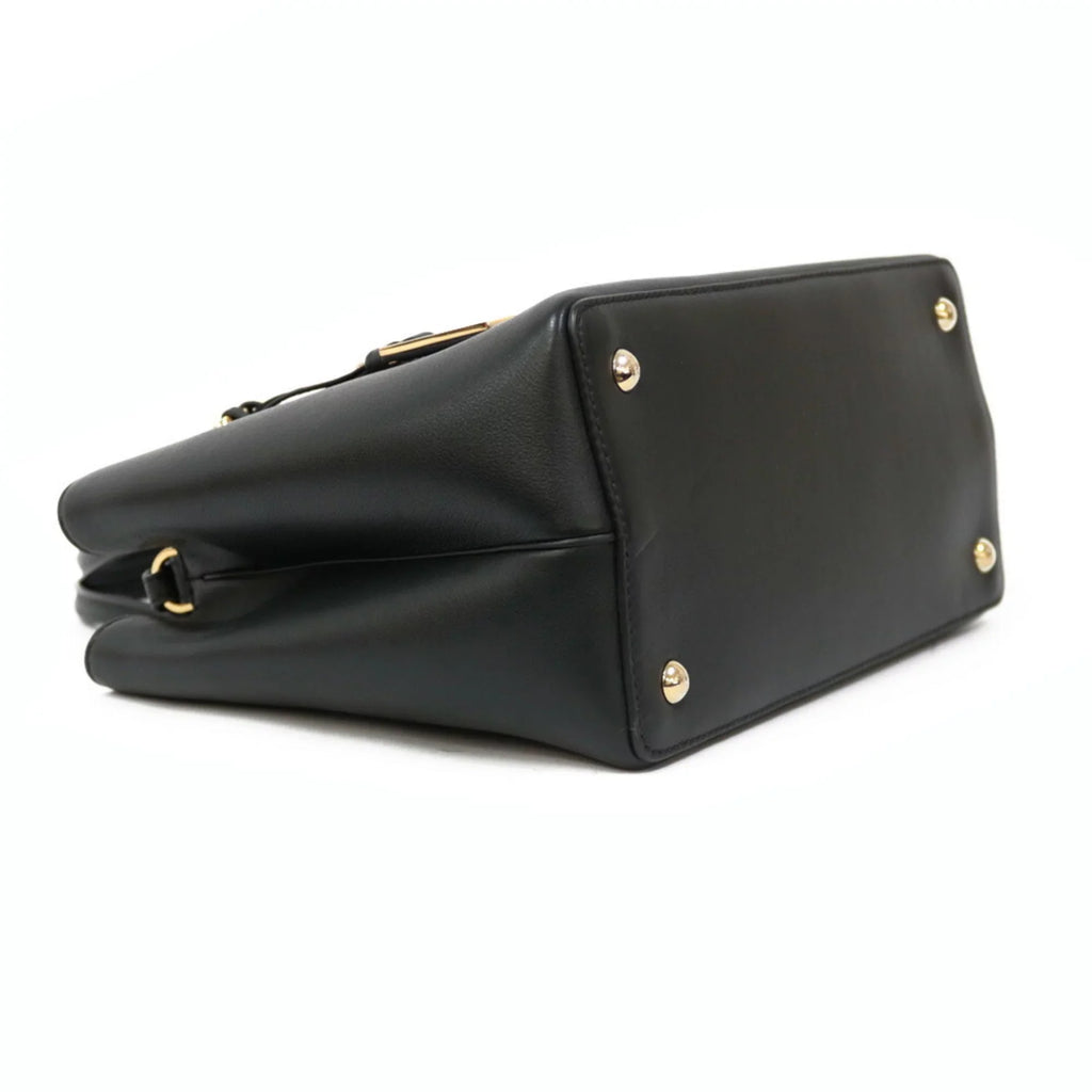 Pre-Owned FENDI Sizehoulder Bag Handbag Toujour Black Ladies (Good)