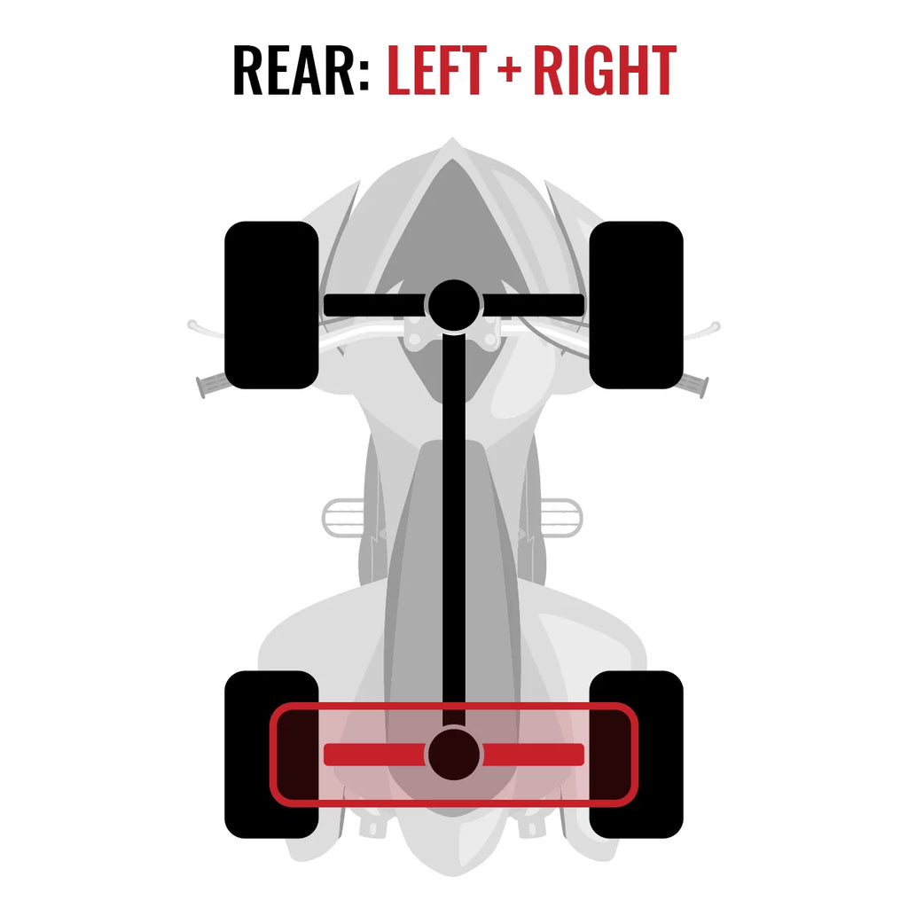 2 pc Sizeixity XT Rear Left Right Axles compatible with Yamaha YFM700 Grizzly FI 4x4 Auto EPSize SizeE 2014-2015