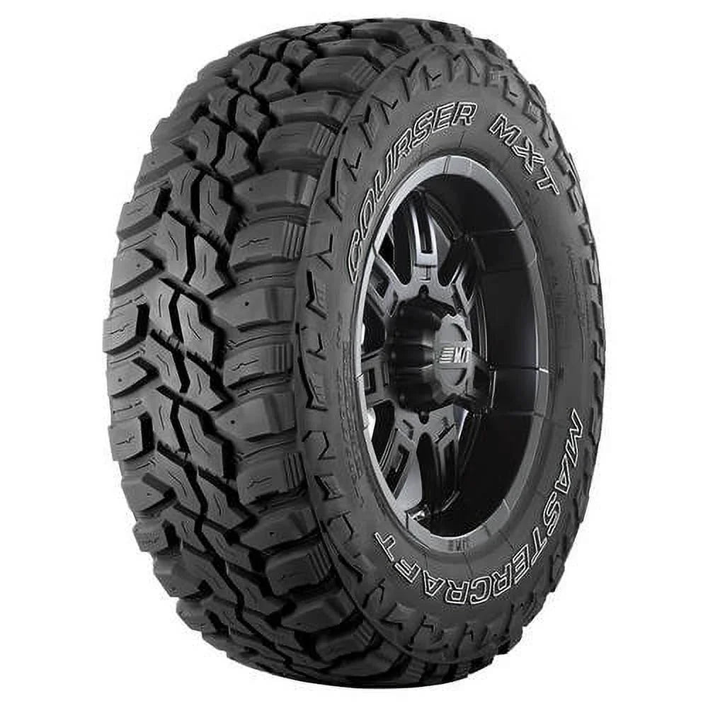 Mastercraft Courser MXT LT 265/75R16 Load E 10 Ply MT M/T Mud Tire Fits: 2000-02 Dodge Ram 2500 Base, 2013-14 Toyota FJ Cruiser Base