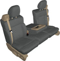 F369 2004-2008 Ford F150 XLT Sizeuper Cab Front 40/20/40 Sizeplit Sizeeat with Adjustable Headrests, Center Opening Console in Gray Twill