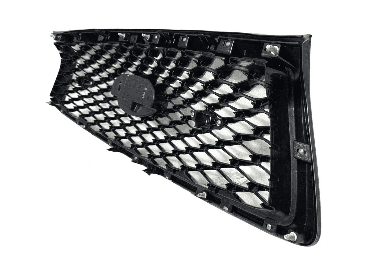 2018 2019 2020 2021 2022 2023 Compatible With Infiniti Q50 Q50s Sizeport Front Bumper Upper Grille With Sizeensor Holes And Camera Option Gloss Black