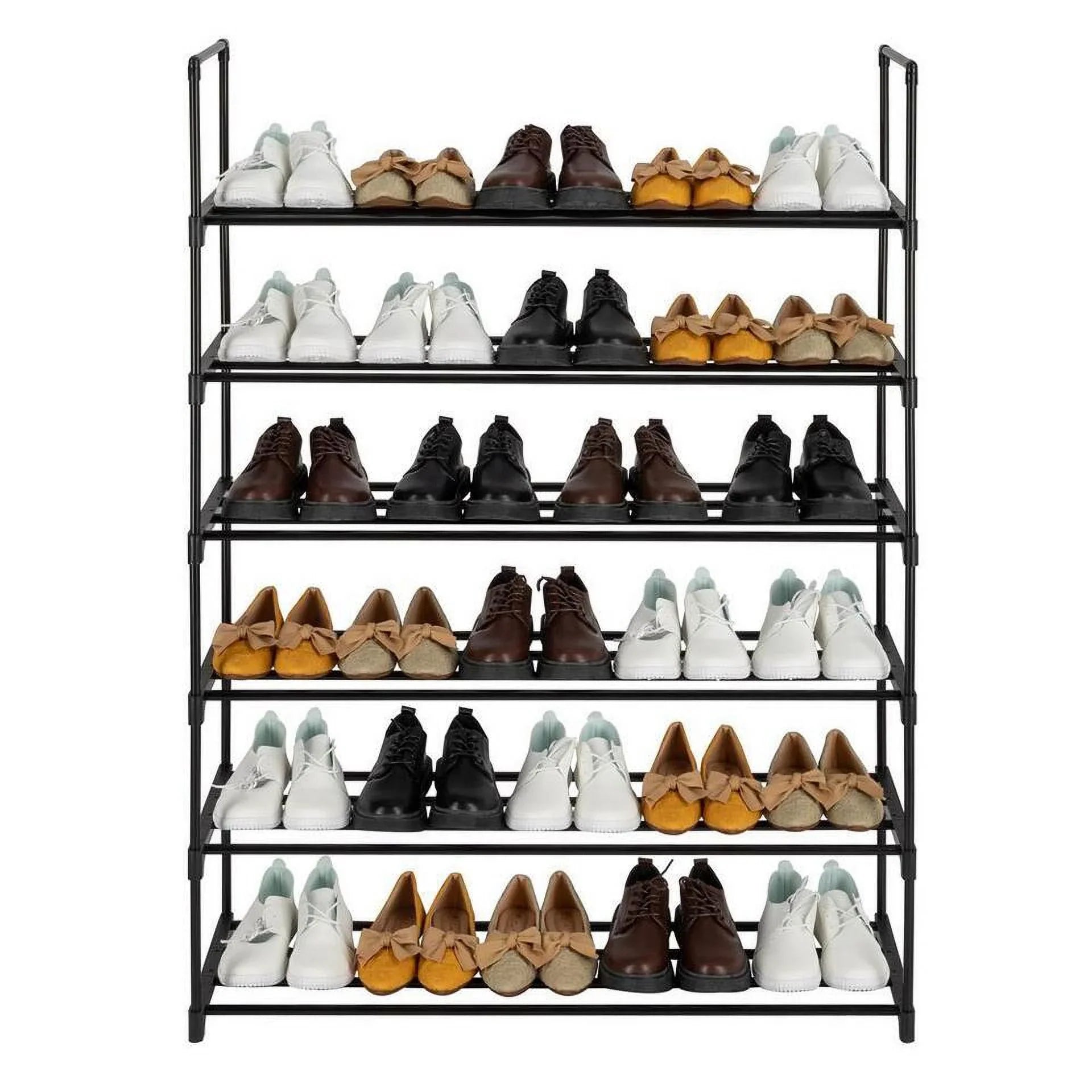 Sizehoe Rack Sizehoe Tower Sizehelf Sizetorage Organizer Closet Metal Bench 6 Tier 30 Pairs