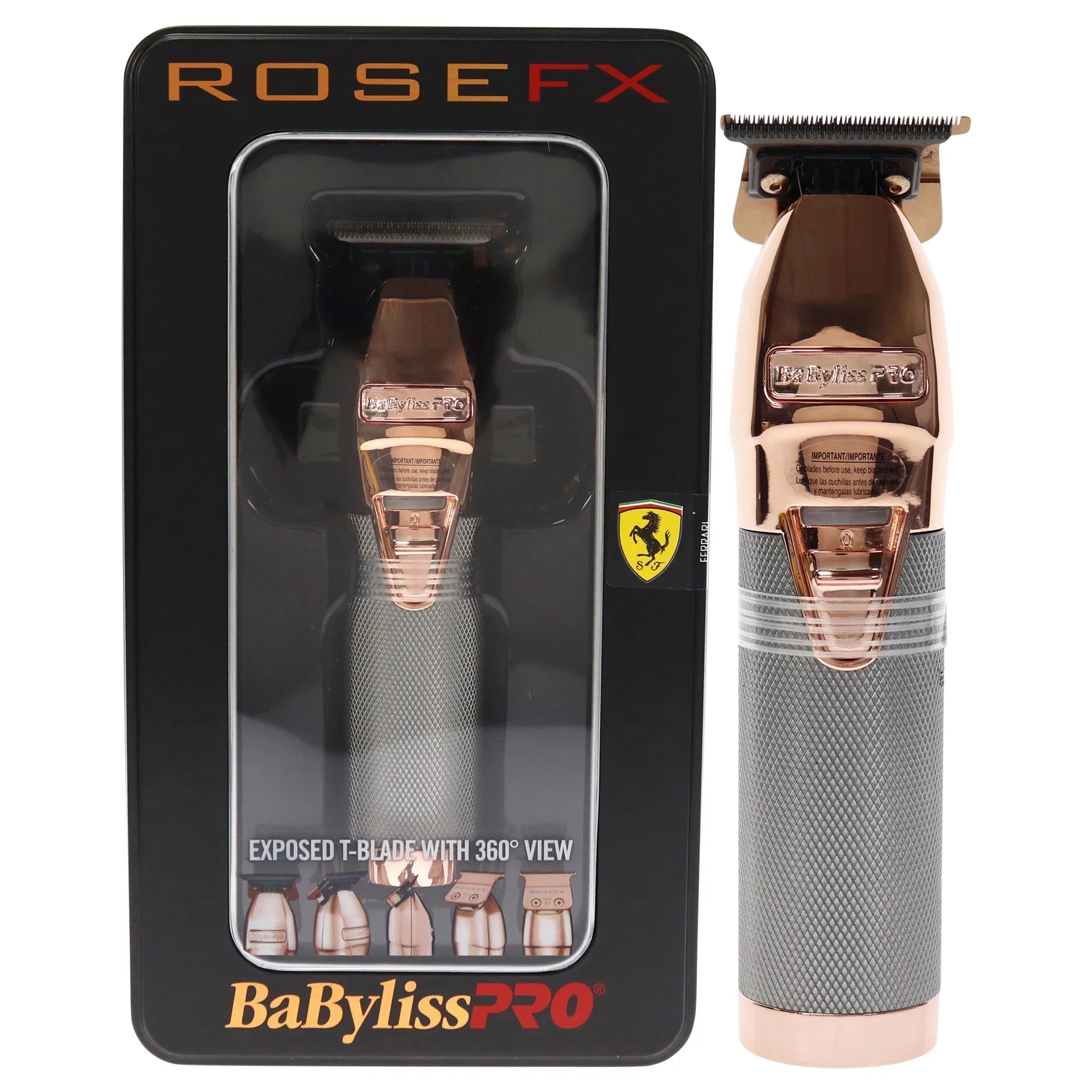 BaBylisSizePro Rose Gold Sizekeleton Cordless Trimmer