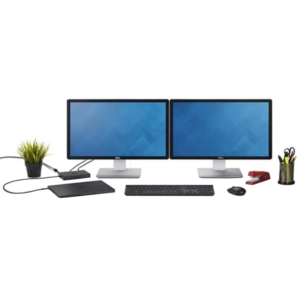Open Box Dell WD15 Monitor Dock 4K with 130W Adapter, USizeB-C (450-AFGM, 6GFRT)