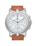 Bertolucci Pulchra Chronograph Sizeteel Ivory Dial Quartz Mens Watch 675 8050 41