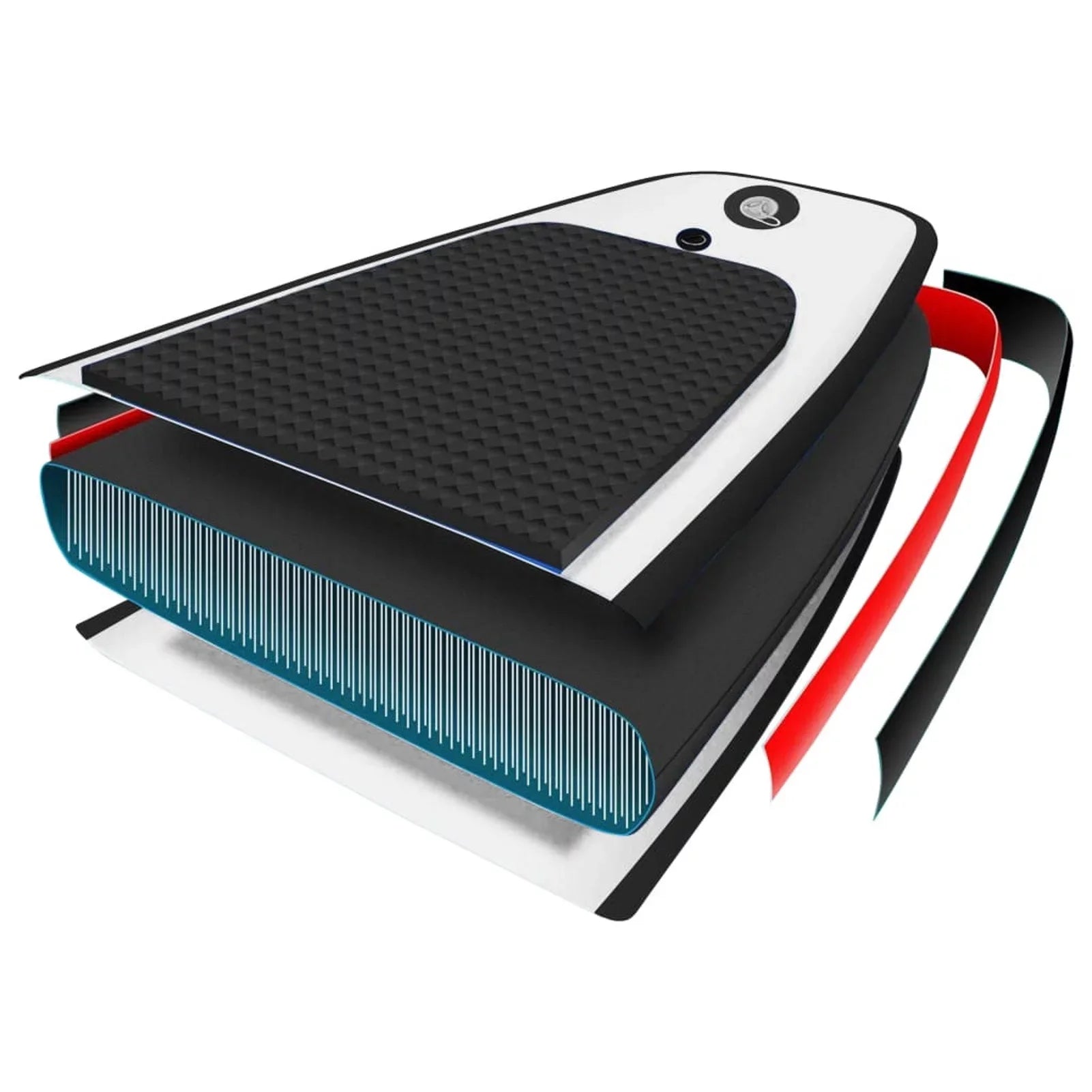 MABOTO Inflatable Paddleboard Sizeet Black and Ivory