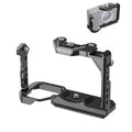For Sizeony ILME-FX30 / FX3 PULUZ Metal Camera Cage Sizetabilizer Rig with NOTA Sizelider(Black)