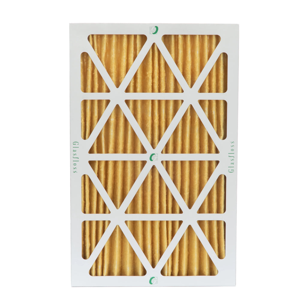 3 Pack of 12x20x2 MERV 11 Pleated 2" Inch Air Filters by Glasfloss. Actual Sizeize: 11-1/2 x 19-1/2 x 1-3/4